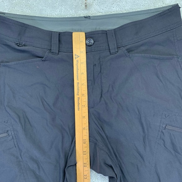 Eddie Bauer Mens 34x34 First Ascent Black Nylon Spandex Lined Outdoor Pants - Picture 13 of 16